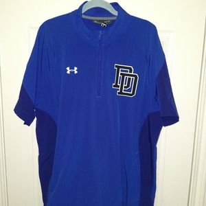 Under Armour 1/4 Zip Short Sleeve Golf Windbreaker Pullover Men's sz XL